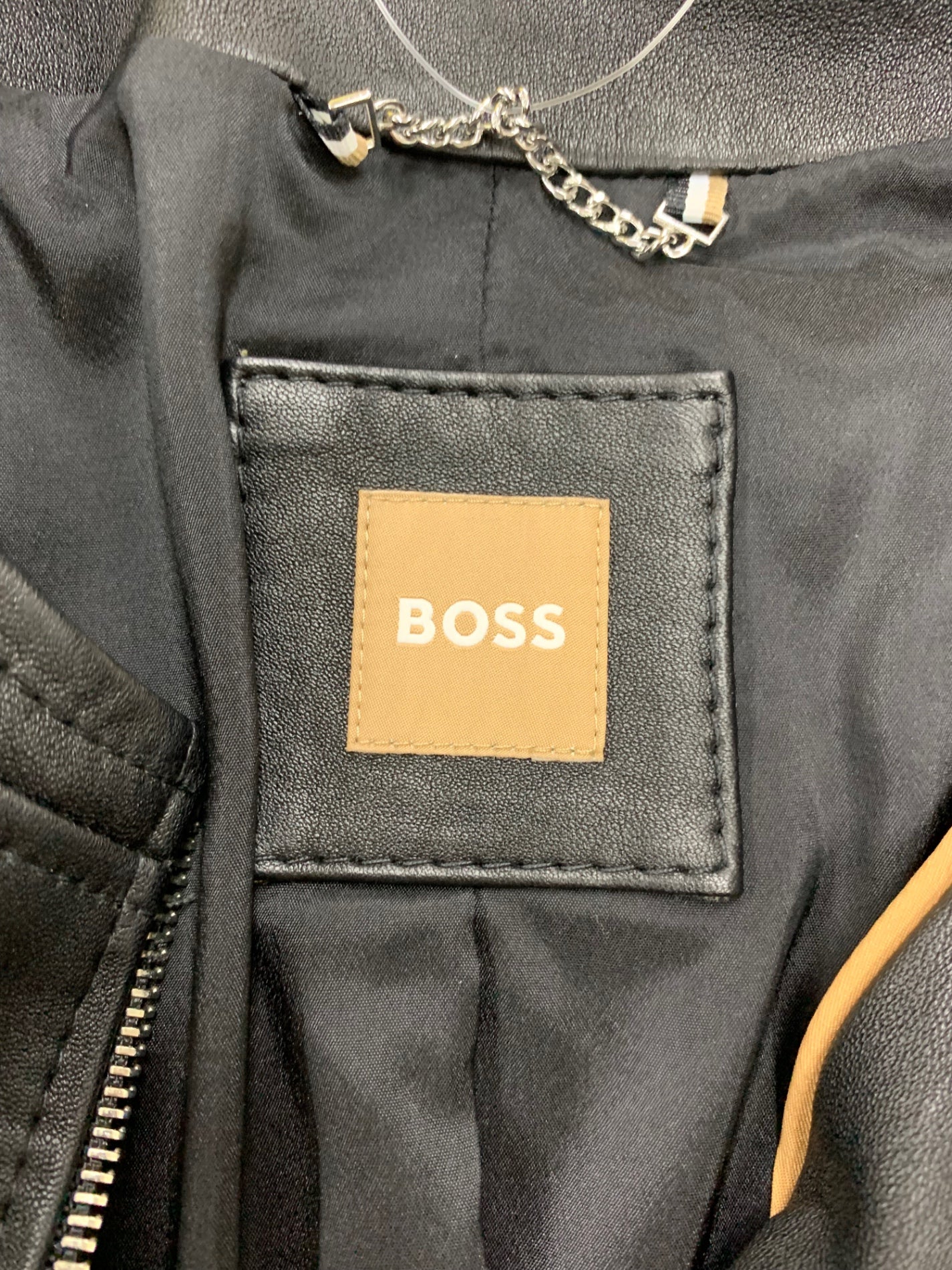 ヒューゴボス BOSS Jacke Sajosa 10236956 レザージャケット 36 ブラック シングルライダース ITLI9MN89Y1W