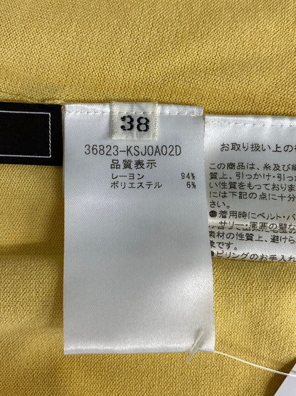 フォクシーブティック Upper Standard 36823 カーディガン 38 イエロー 2020年増産品 ITPB9ESKGNV8