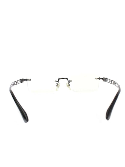 ラインアートシャルマン クアトロ・コレクション XL1456-GR メガネ ガンメタル/ブラック リムレス エクセレンスチタン ITMZ7O341I78 【SALE】