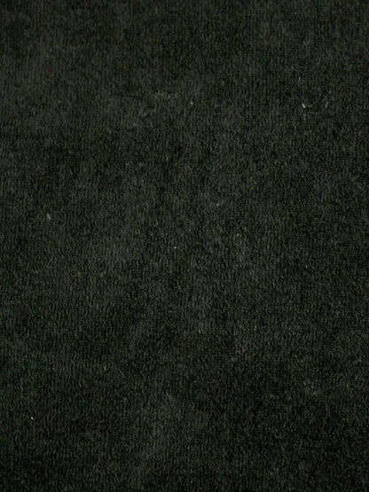 エムズグレイシー 014508 パーカー 38 ブラック フラワージップ フリル ベロア IT4WR1ILGB46