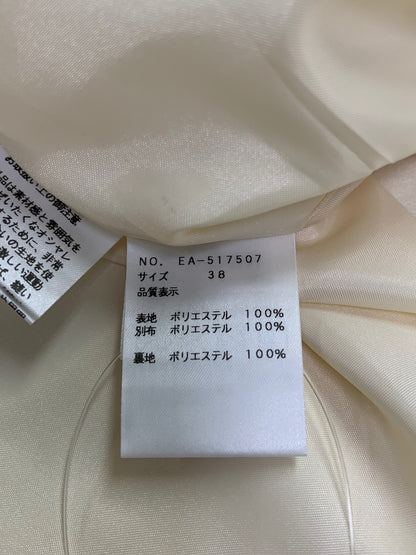 エムズグレイシー 517507 スカート 38 アイボリー 花 型押し ITM4YLRIERAG