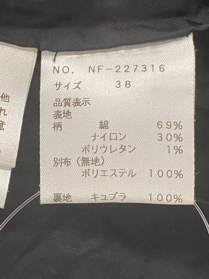 エムズグレイシー 227316 スカート 38 ブラック チェック柄 ITSJRZ0SVLKG