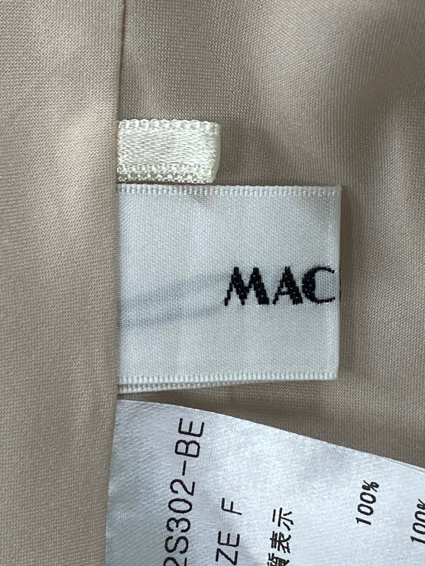 マチャット Vネックジャンパースカートワンピース MCT22S302-BE F ベージュ 22SS IT1U32RMSUUI