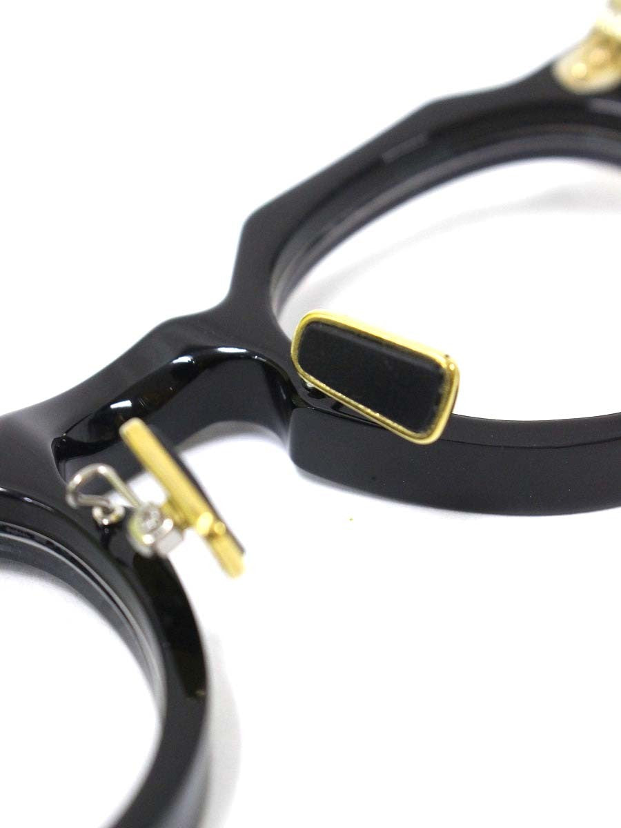 セレクタ 87-5024-2 メガネ ブラック クラウンパント セルフレーム フルリム IT8KMP0N4YP4