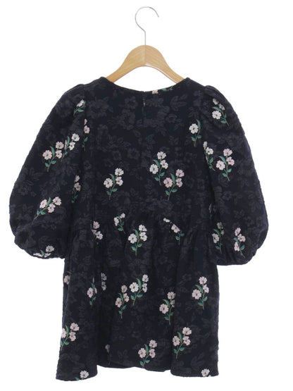 チェスティ 22D601 シャガードトップス 1 ネイビー フラワー刺繍 ITME304QQ800