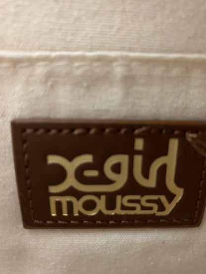 エックスガール MOUSSY コラボレート ショルダーバッグ ブラウン 総柄 ウサギ ITIM1KD026WM