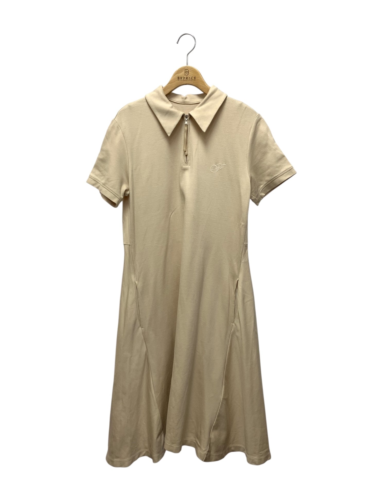フォクシーニューヨーク Newport Dress 41977 ワンピース 40 ベージュ ITFK60FBOKV8