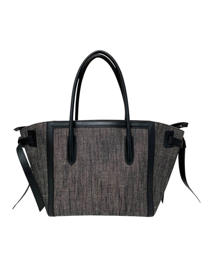 フォクシー トートバッグ ブラック サイドリボン キャンバス IT7O7B2D0WR8