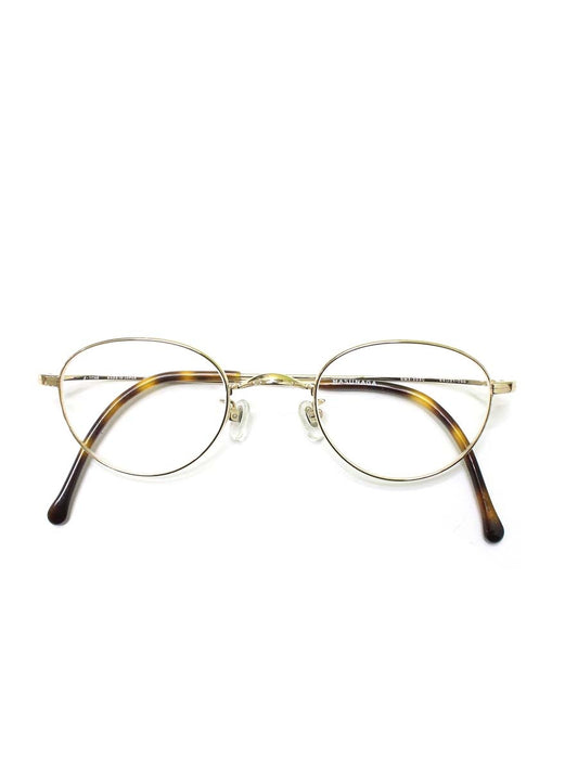 増永眼鏡 GMS-303C メガネ ブラウン/ゴールド コンビフレーム フルリム ボストン ITW3TY8EQZWG