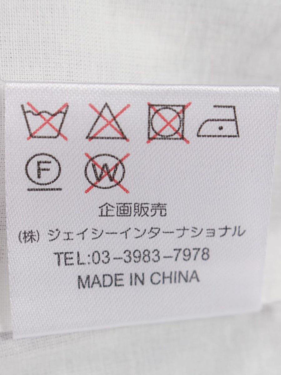 スーパービューティー ワンピース 40 ホワイト/マルチカラー キャンバス フラワープリント ITWY2JQKGB34