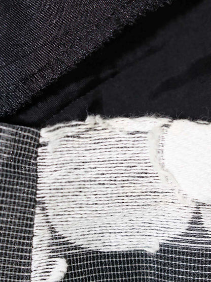 エムズグレイシー 527147-2 スカート 38 グレー フラワーモチーフ ジャカード チュール ITQACNCBUYC0