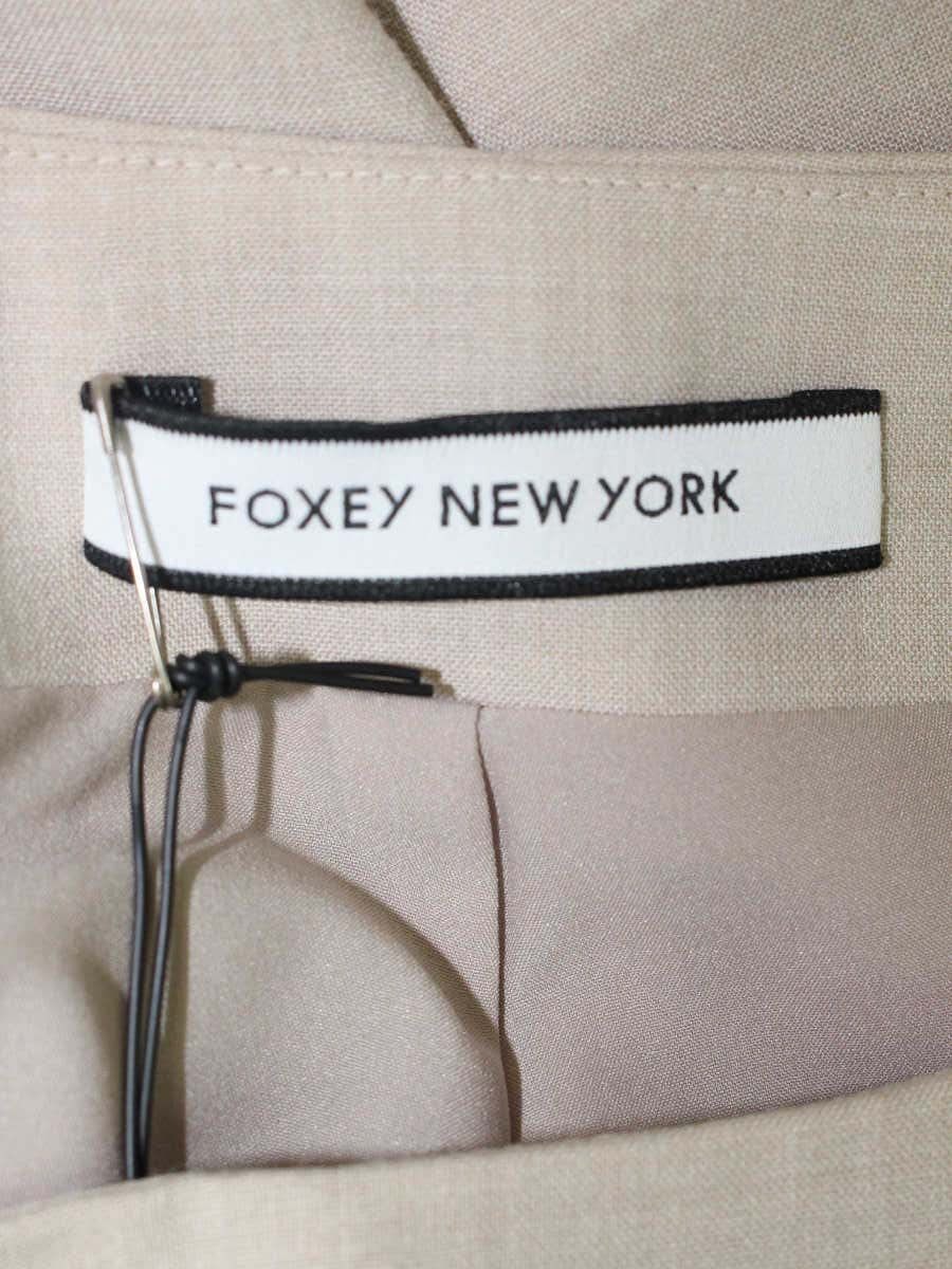 フォクシーニューヨーク Pants 38310 パンツ 38 ベージュ ITGTUNO3CRR2