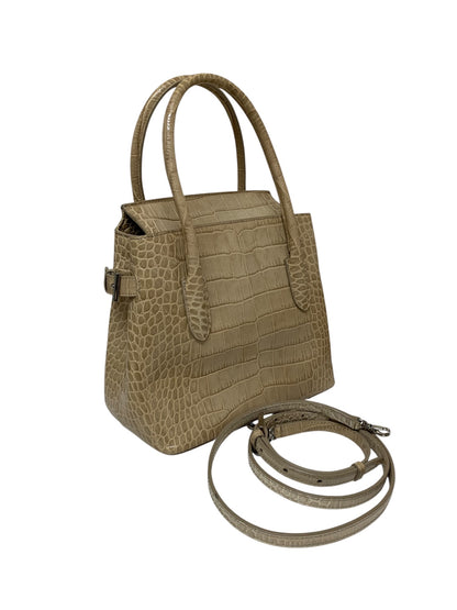 フォクシーブティック Bag Mini Canele 41310 ハンドバッグ ベージュ 2WAY クロコ型押しレザー ITBBGXVY9RPG