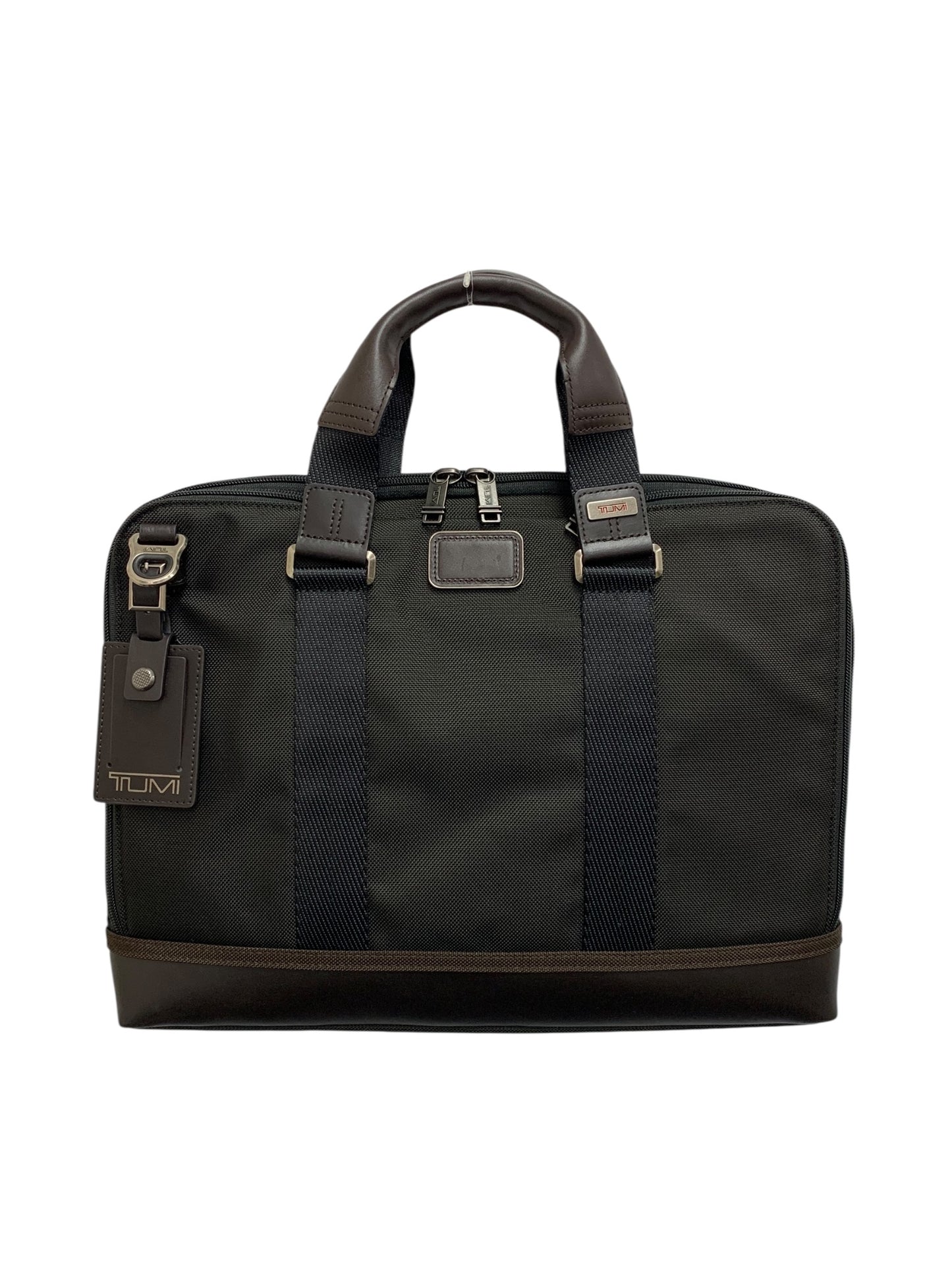トゥミ アンドリュース スリム ブリーフ 222390HK0 ビジネスバッグ ブラウン 2way ナイロン レザー ITHO2F6CFSI6