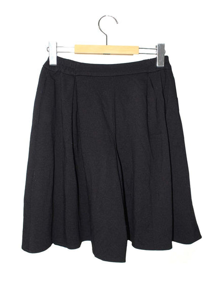 ルネ relax 6637030 パンツ 34 ブラック ストレッチ ワイド ITIJXMC5ERUW 【SALE】