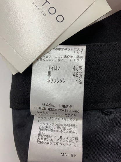 コトゥー W3R03-321-09 パンツ 40 ブラック IT5EAWV9H2KG