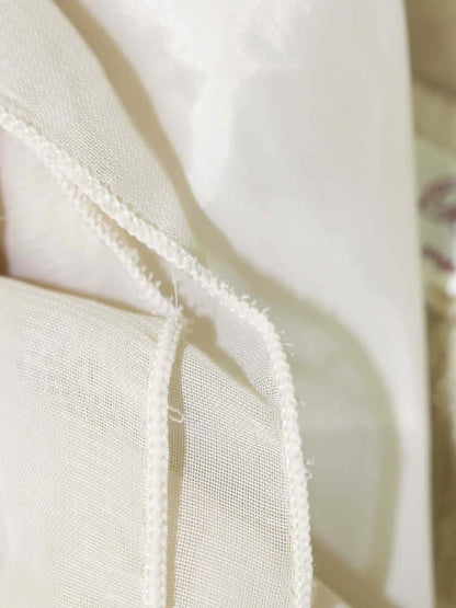 スーパービューティー ニットジャケット 40 ベージュ フェイクパール ストーン付き ITQFDWQHWJGK