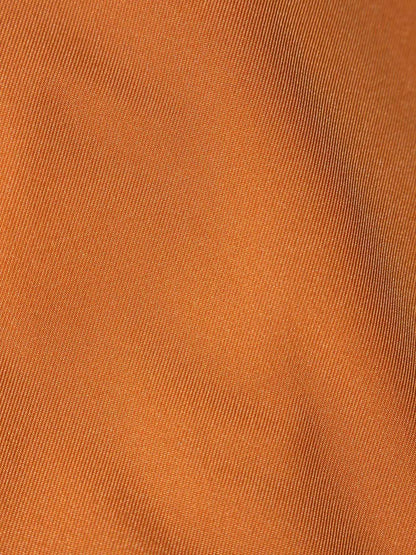 フォクシーニューヨーク ストレッチタフタ 24126 スカート 38 オレンジ IT0GNPT1CD0C