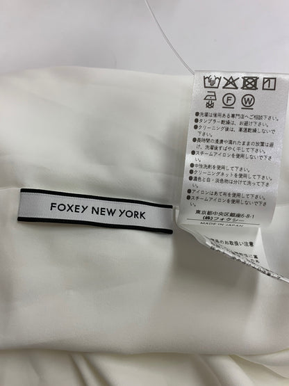 フォクシーニューヨーク Nantucket Dress 45401 ワンピース 40 ホワイト ITV8R2KY15WG