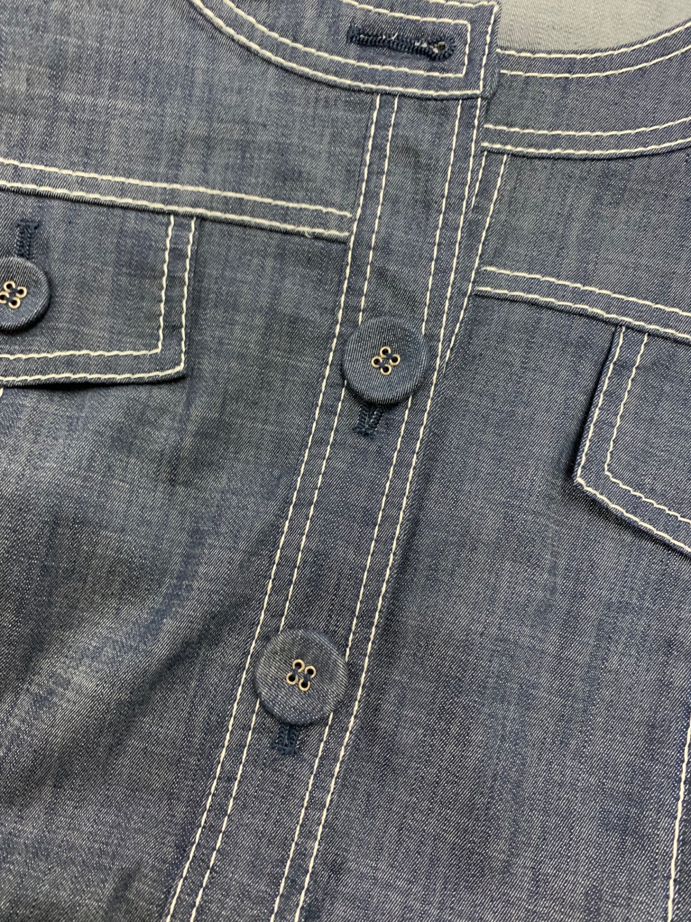 トゥービーシック W5E05-106-24 デニムジャケット 42 ブルー ビジュー ITC4WBBN8T3G