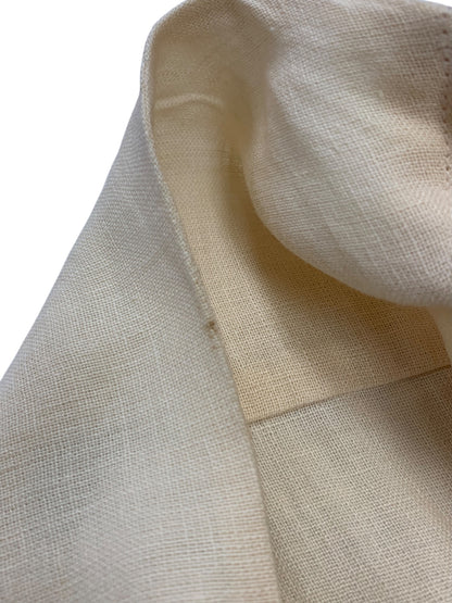 マックスマーラ ワンピース 36 ベージュ リネン 麻 ラップ IT03JE98MURG