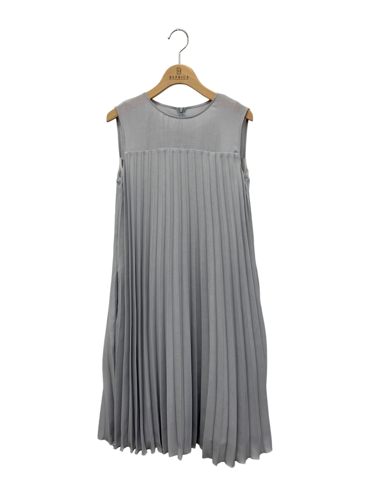 フォクシーブティック Elegant Pleats Dress 40608 ワンピース 38 グレー ITXPW1D4BYGO 【SALE】