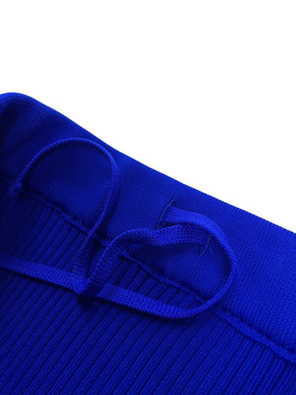 シーエフシーエル FLUTED SKIRT CF005KG077 スカート 1 ブルー ニット タイト ITZSY2IJ6W34