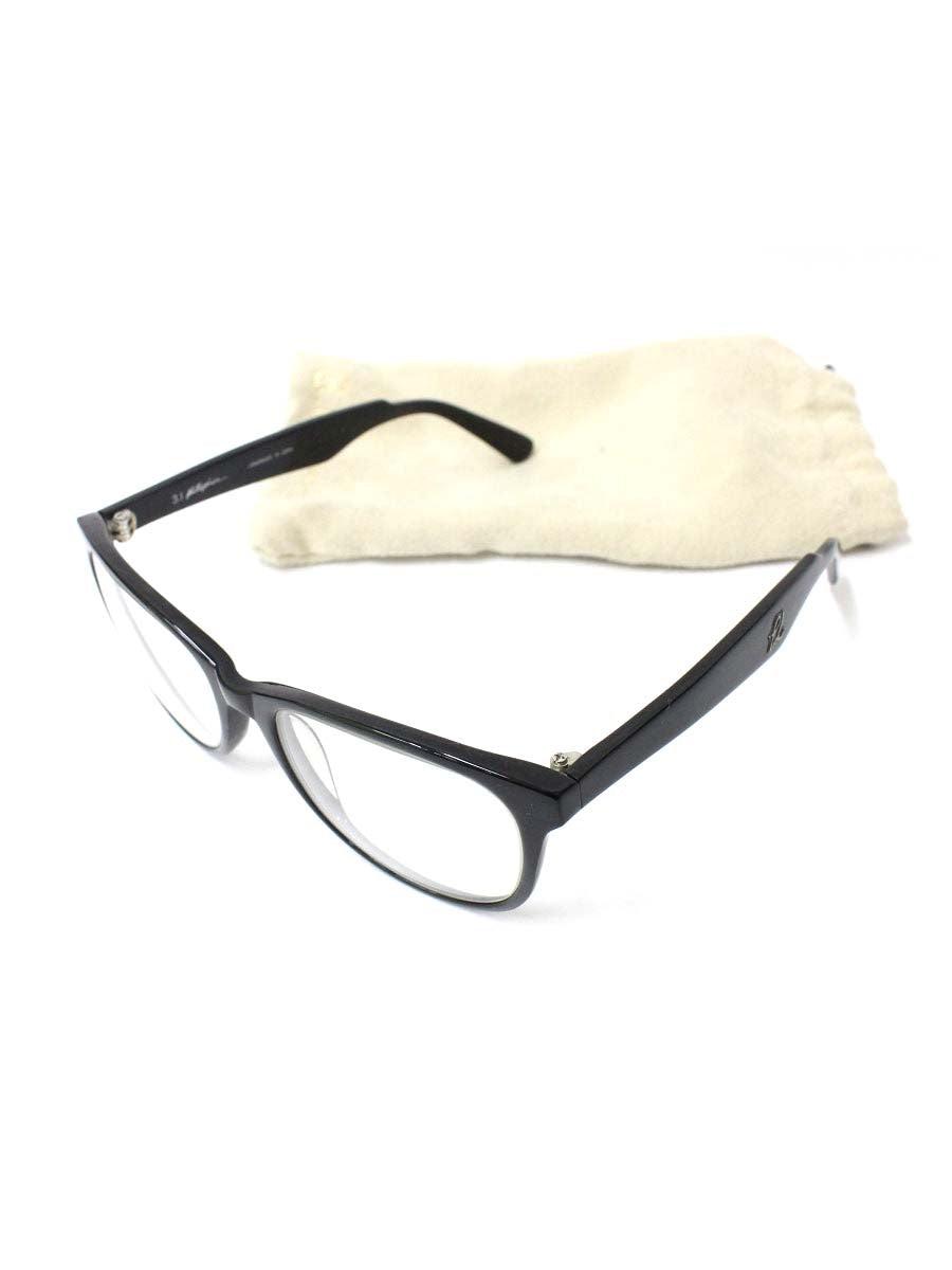 3.1フィリップリム GILLES 眼鏡 ブラック メガネ セルフレーム フルリム IT3KSCIKIAXS 【SALE】