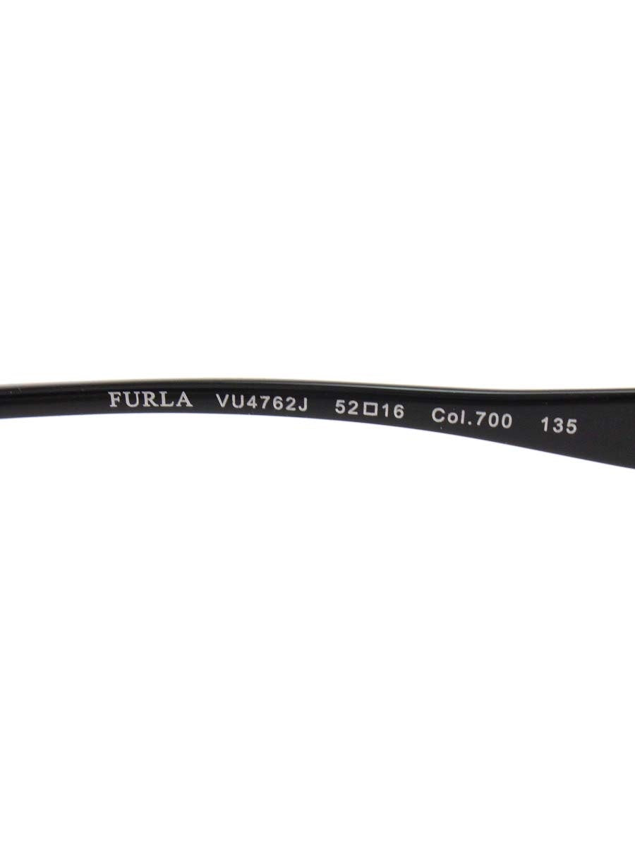 フルラ VU4762J メガネ ブラック スクエア セルフレーム ITM7FKNSWHY8