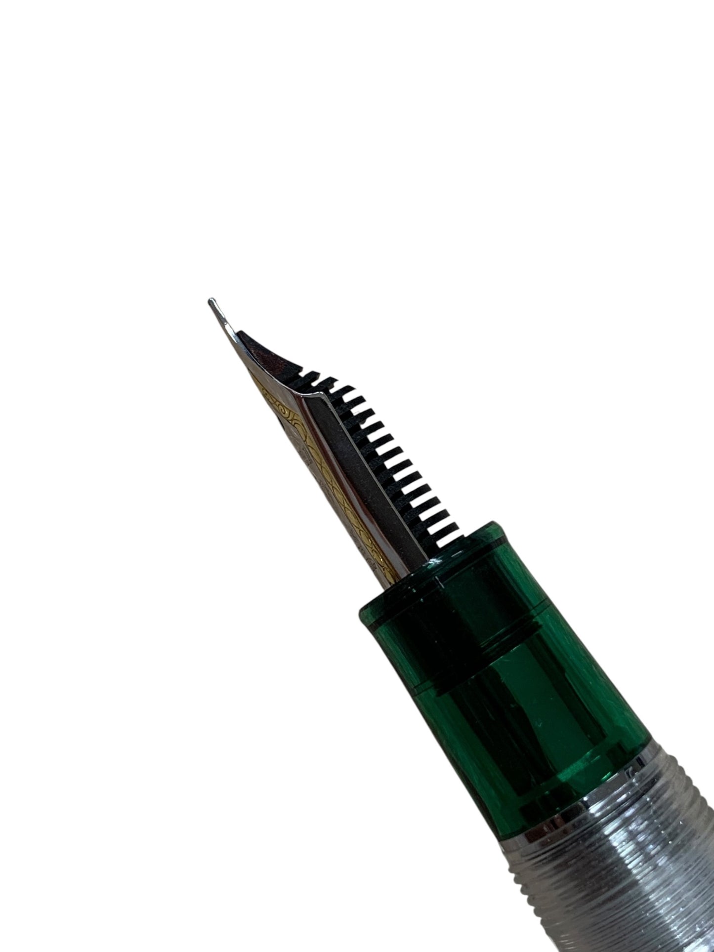 セーラー 万年筆 プロフィット21 デモンストレーター 透明 銀 MF 21K ITWOOYVP1M94