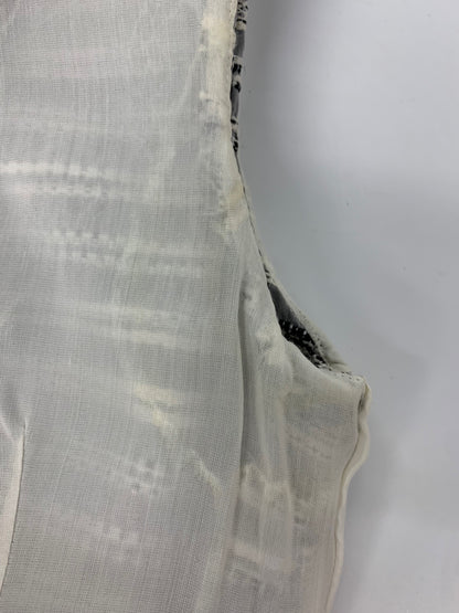 ルネ 6616150 ワンピース 36 グレー ツイードボーダー フロントジップ IT8L42HNW9MS 【SALE】