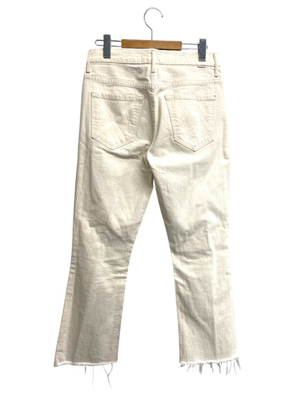 マザー NATURAL INSIDER CROP カットオフデニムパンツ 3110600466 27 アイボリー IT4803V6YUOS