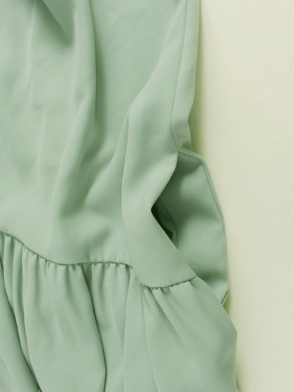 フォクシーニューヨーク Dress BELTED D 38267 ワンピース 42 グリーン 2018年増産品 ITGLKXYKD9JE