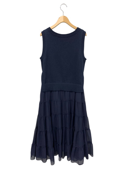 アディアム Tabi Knit Dress 43416 ワンピース S ネイビー タビニットドレス ITJN9X6XSZUO