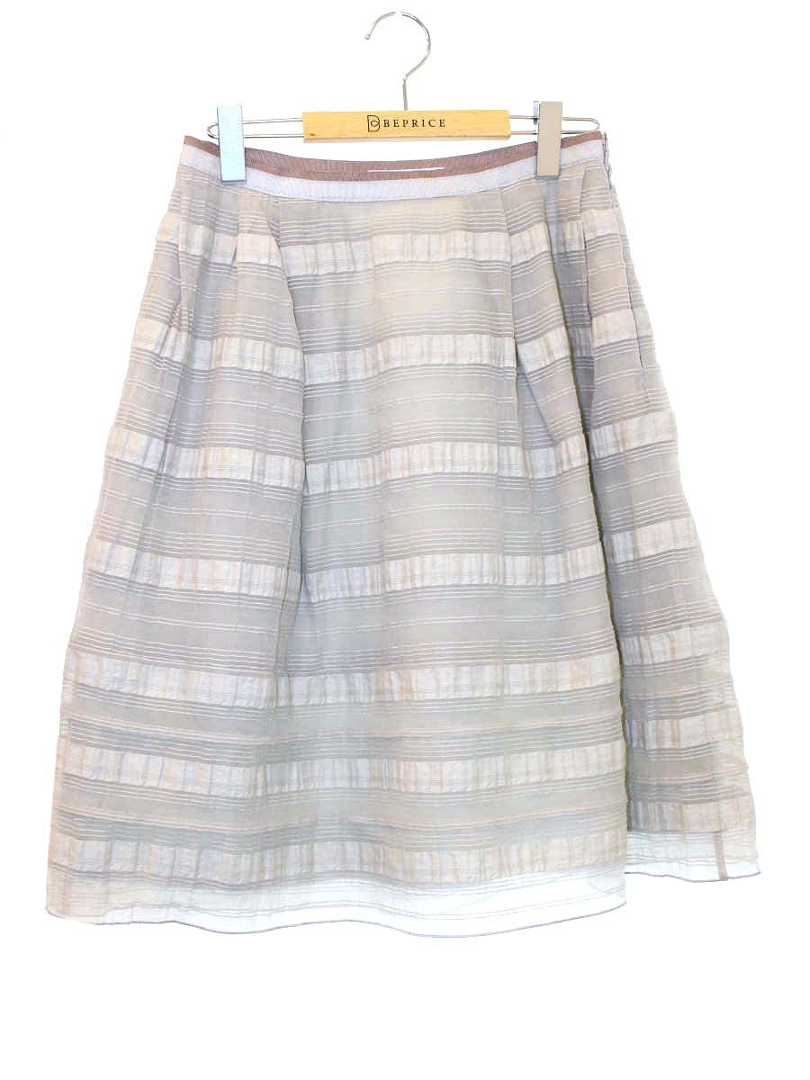 フォクシーブティック Skirt 38346 スカート 40 グレー ITCKMEHJLOJD