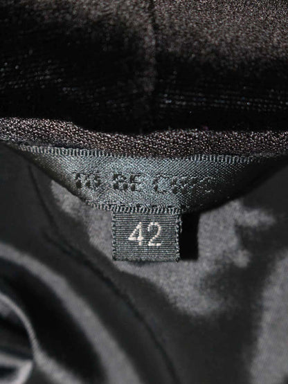 トゥービーシック W5E02-611-09 パーカー 42 ブラック ベロア ジップ ITPESE3H0XLQ