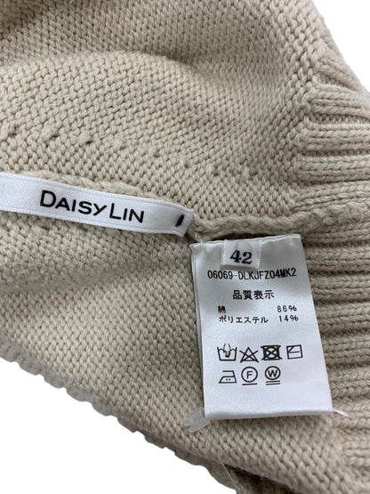デイジーリン CECILE セシル 06069 カーディガン 42 ベージュ エンジェルヘアー IT1IVUXUM80G