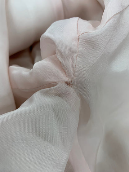 エムズグレイシー 729531 ショートコート 38 ピンク フラワージップ Wジップアップ ファー IT3AZYAH9IKS