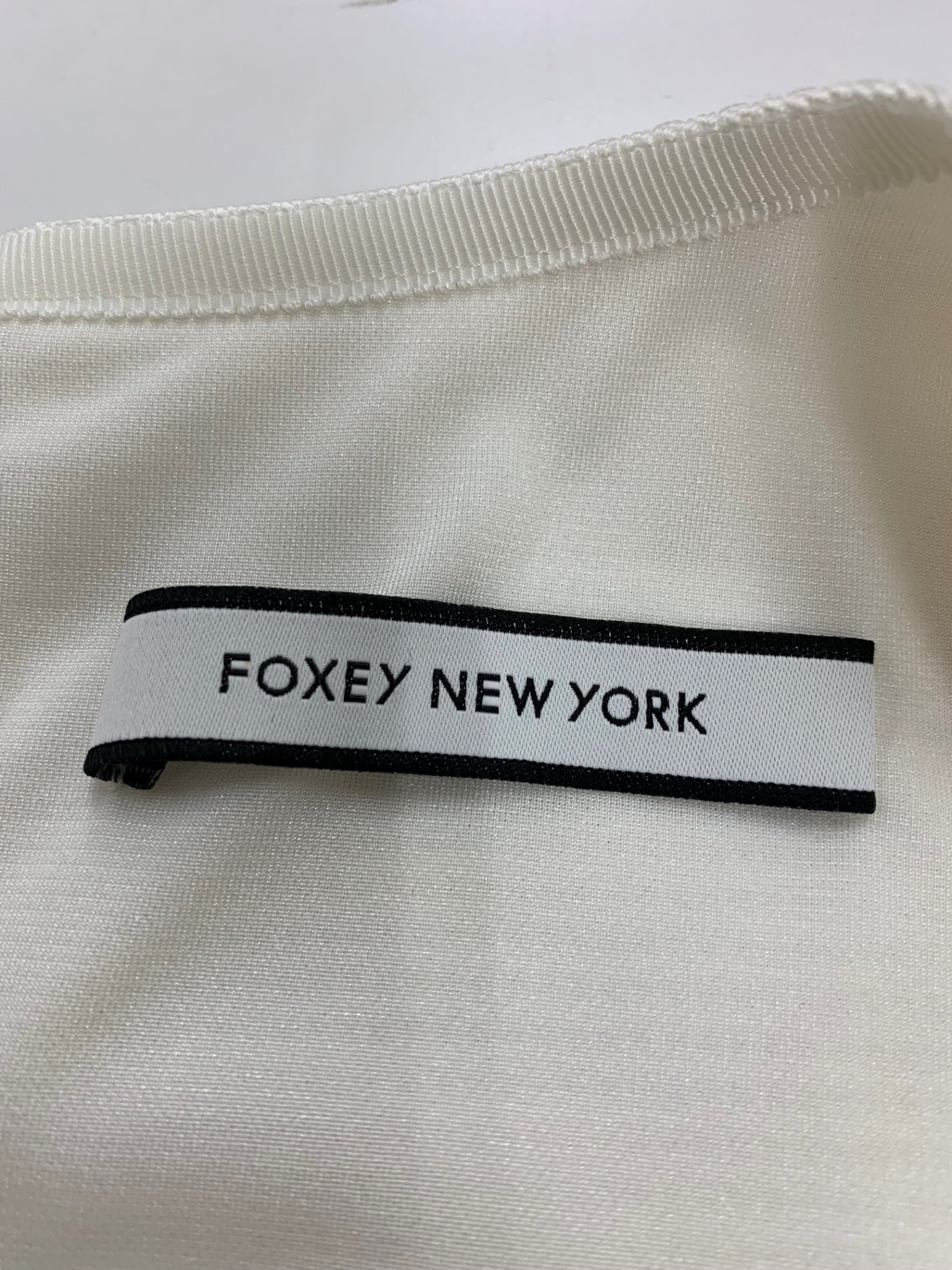 フォクシーニューヨーク Dress Cattleya 34322 ワンピース 40 ホワイト