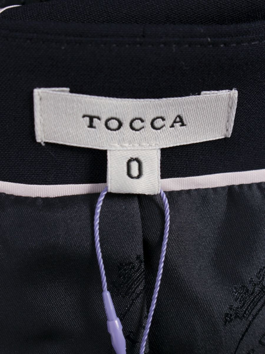 トッカ JKTOYS0100 ジャケット 00 ネイビー ノーカラー IT26UI8548CG