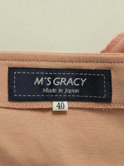 エムズグレイシー 915328 カットソー 40 ピンク ショルダービッグリボン ITT6NZRK8WEB