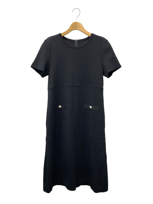 フォクシーブティック Knit Dress Quinn 44702 ワンピース 40 ブラック IT01ZZJW2409