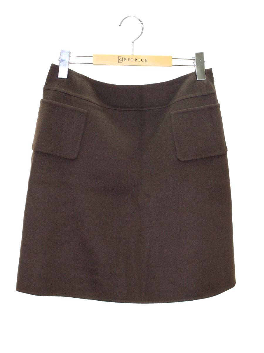 フォクシーブティック 22950 スカート 40 ブラウン スカート カシミヤ ITD4MPYHTM0K