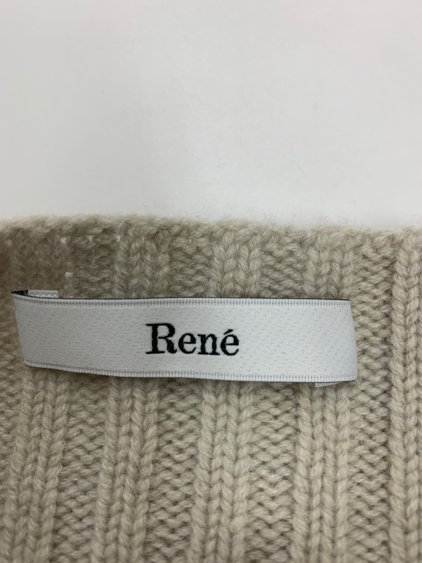 ルネ 6442330 ニット 34 グレー ウール ITOAV8XXHRCK