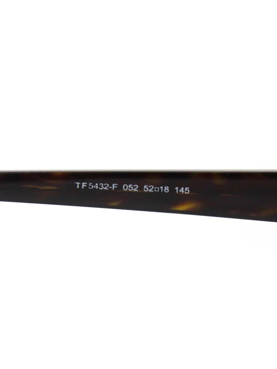 トムフォード TF5432-F メガネ ブラウン セルフレーム フルリム スクエア IT3T2YJXRYVK
