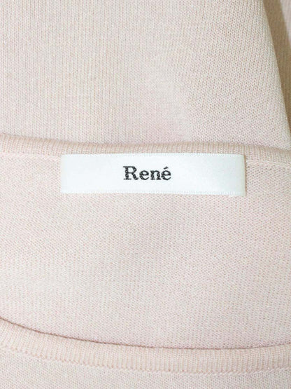 ルネ 6012437 トップス 36 ピンク ニット ITBU8YLH1RAC