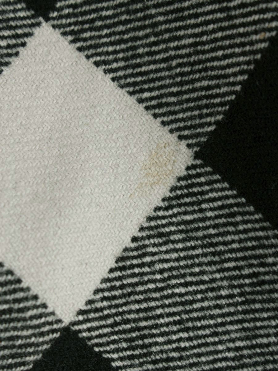 フォクシーブティック Skirt Gingham Circular 34801 スカート 40 ホワイト チェック柄 ITML7B3FVB34