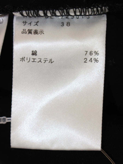 エムズグレイシー 725515 トップス 38 ブラック 口紅 トレーナー ビジュー ITAYGDKRTGFT