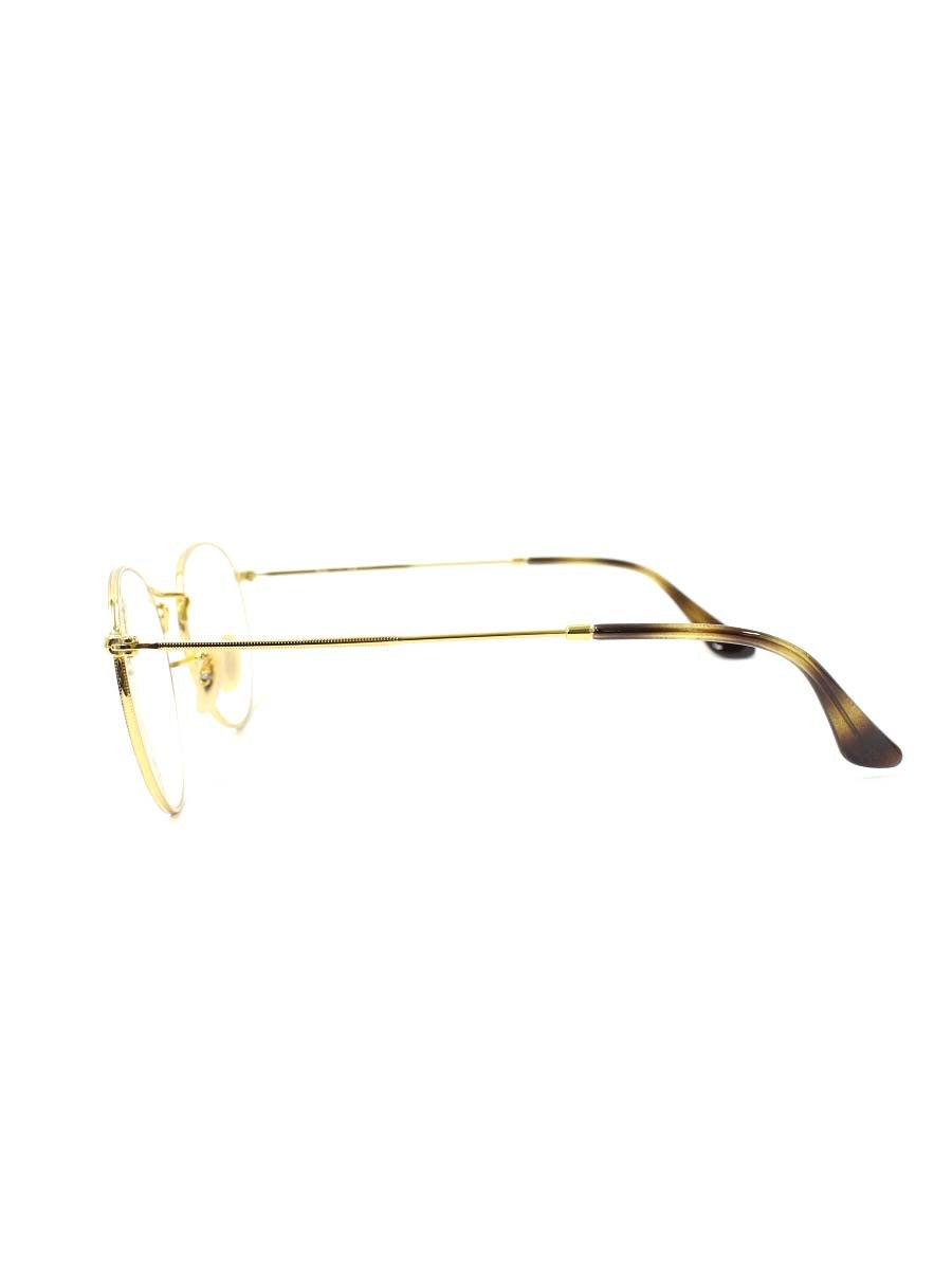 レイバン ROUND METAL RB3447V メガネ ハバナ/ゴールド メタルフレーム フルリム ラウンド IT6DDLD9F1JW