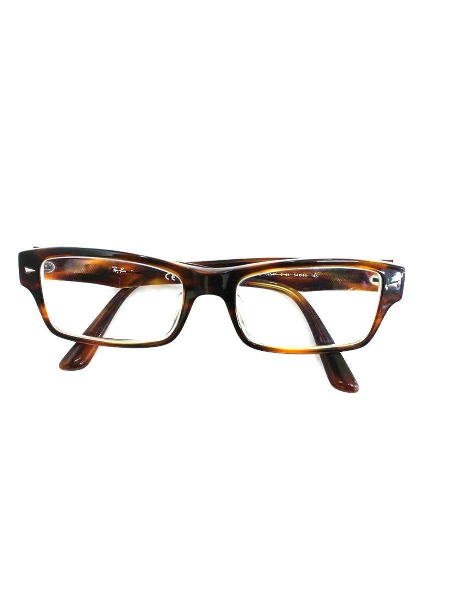 レイバン RB5254F メガネ ブラウン セルフレーム フルリム スクエア ITSVTJ7BCJJ8